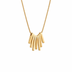 Sunburst Charm Necklace