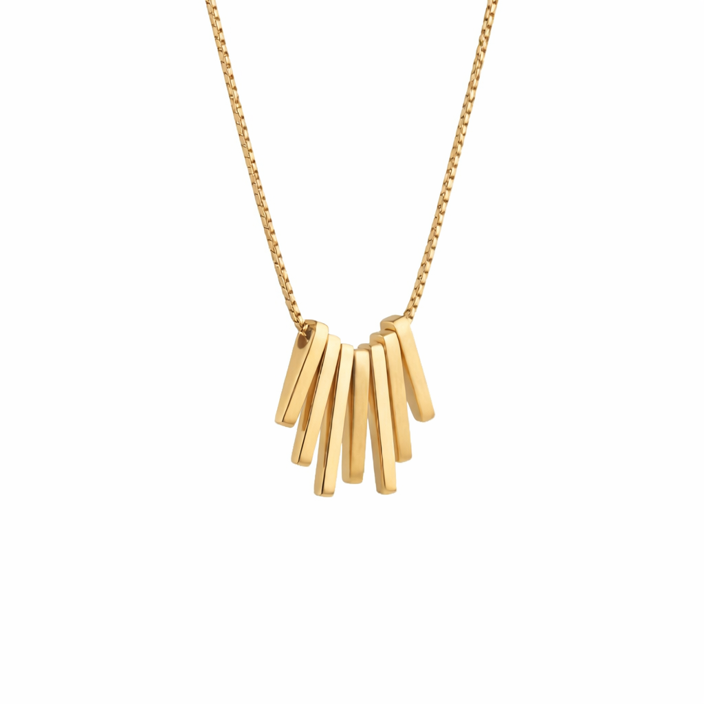 Sunburst Charm Necklace
