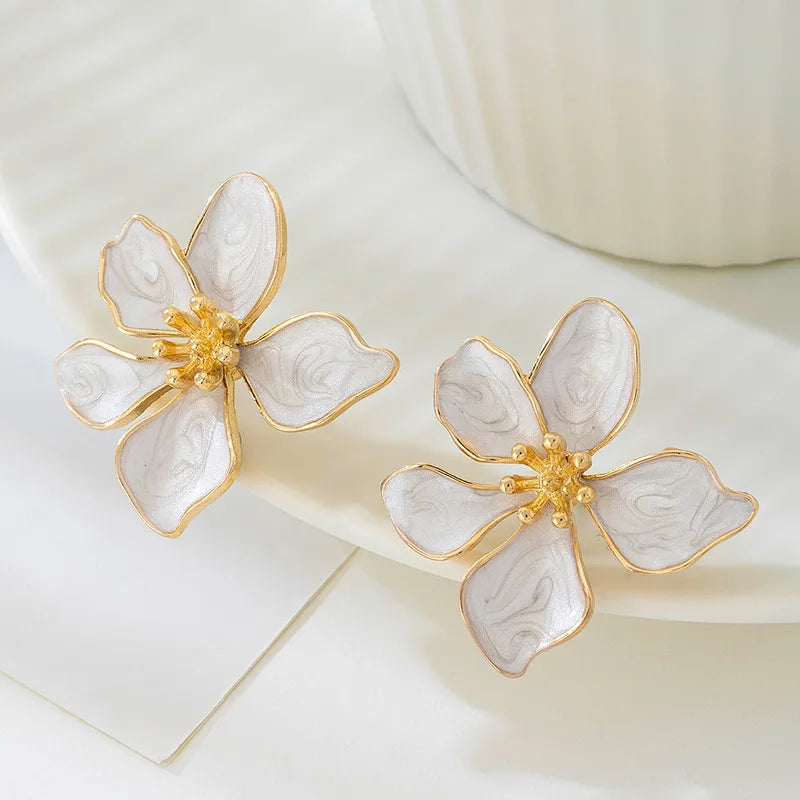 MoonFlower Earring