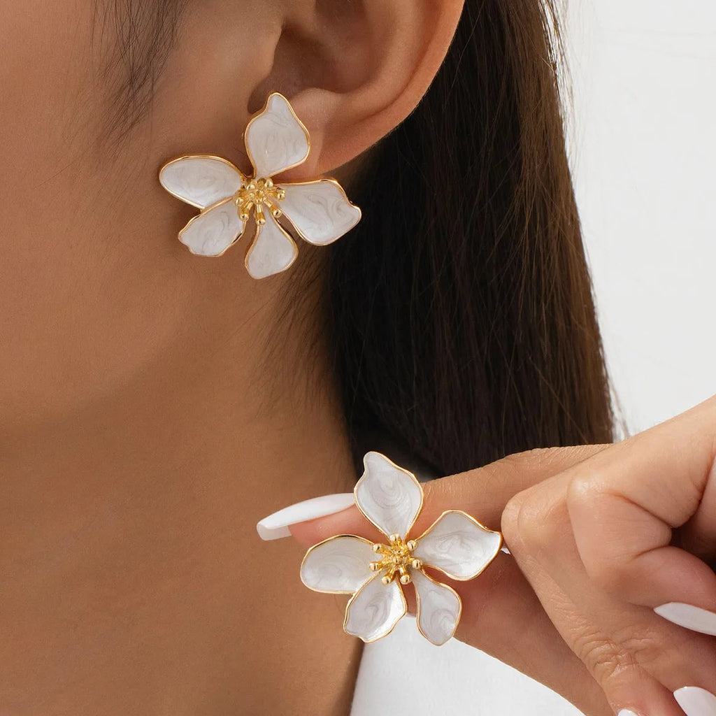 MoonFlower Earring