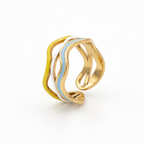Tidal Trio Ring