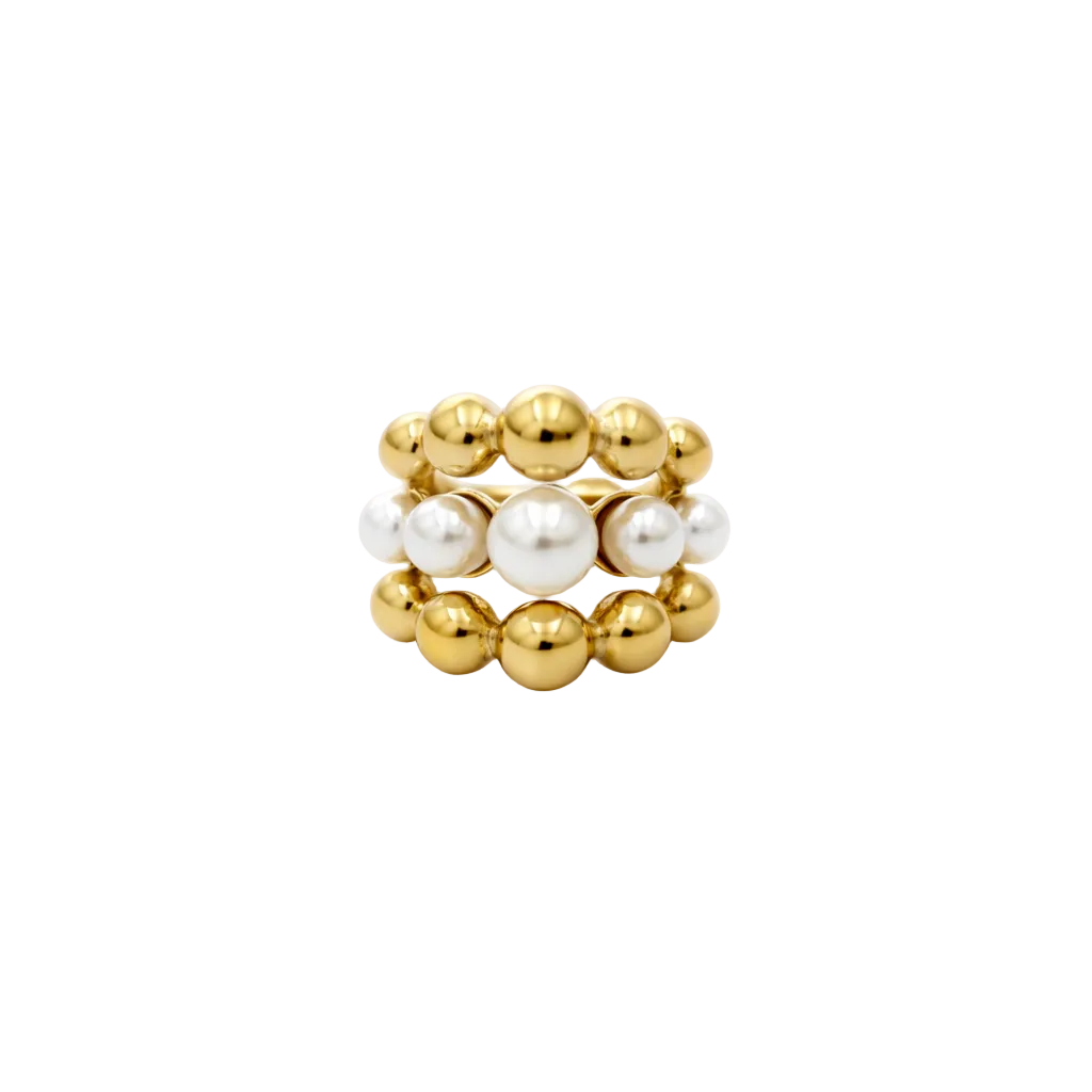 Orbis Pearl Cluster Ring