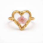 Eternal Petal Heart Ring