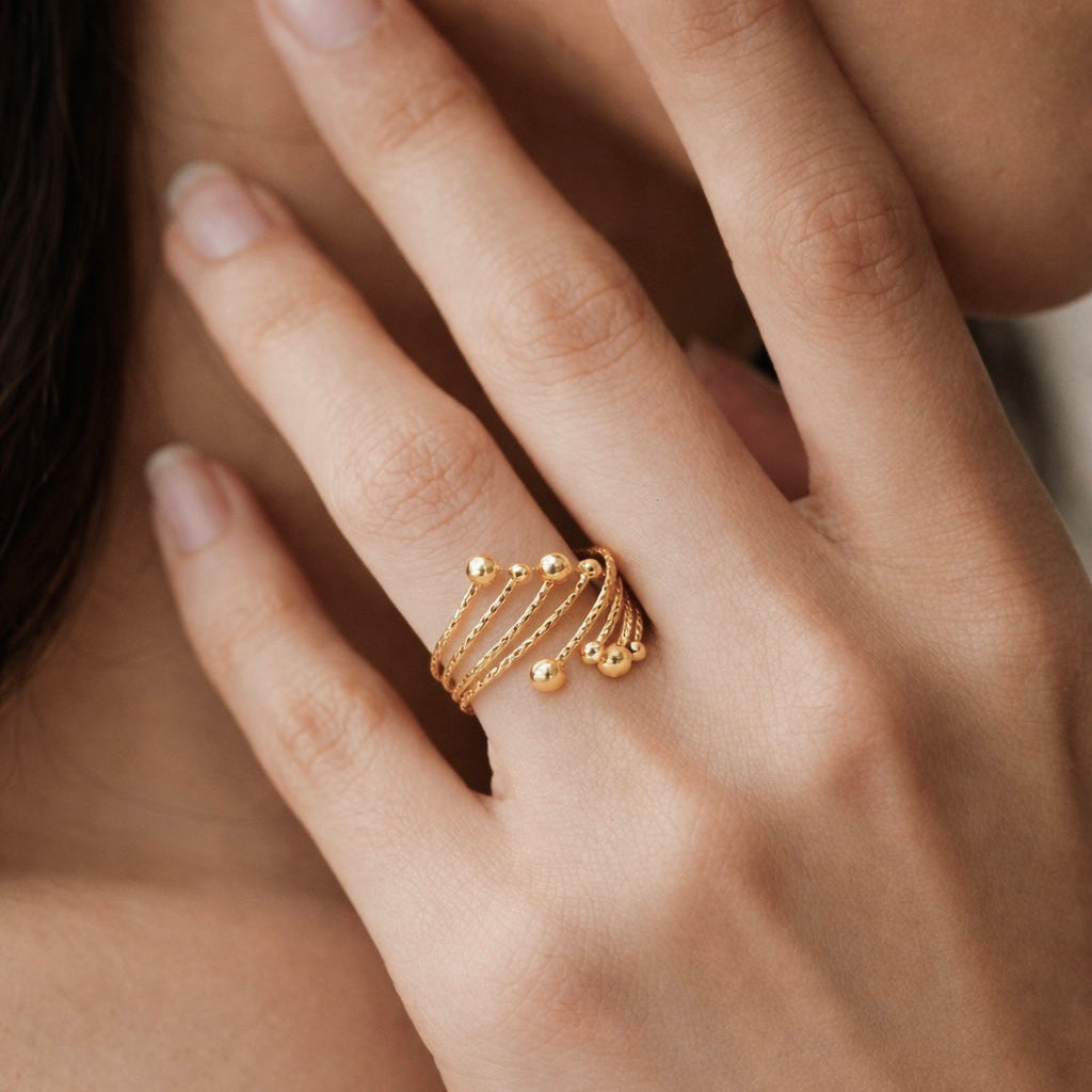 Aurum Flexuose Ring & Bracelet