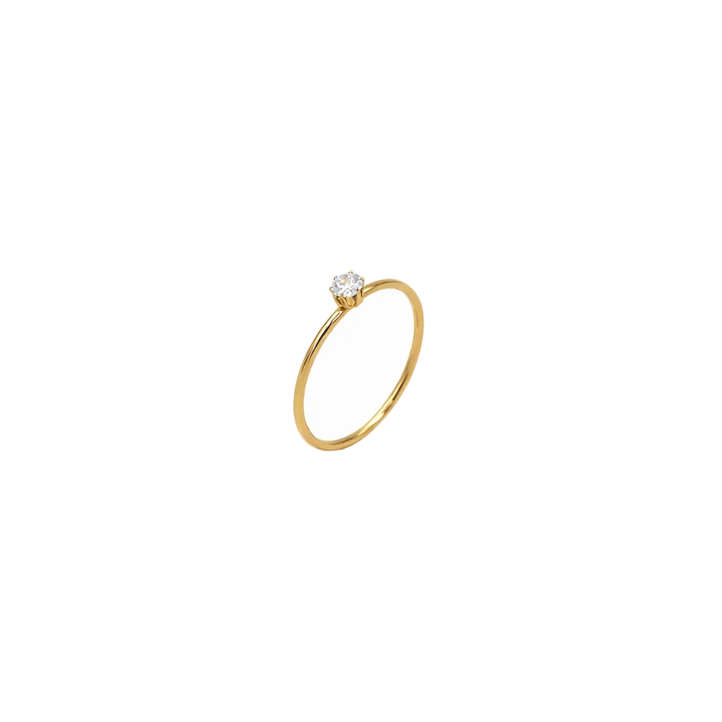 Eos Solitaire Ring