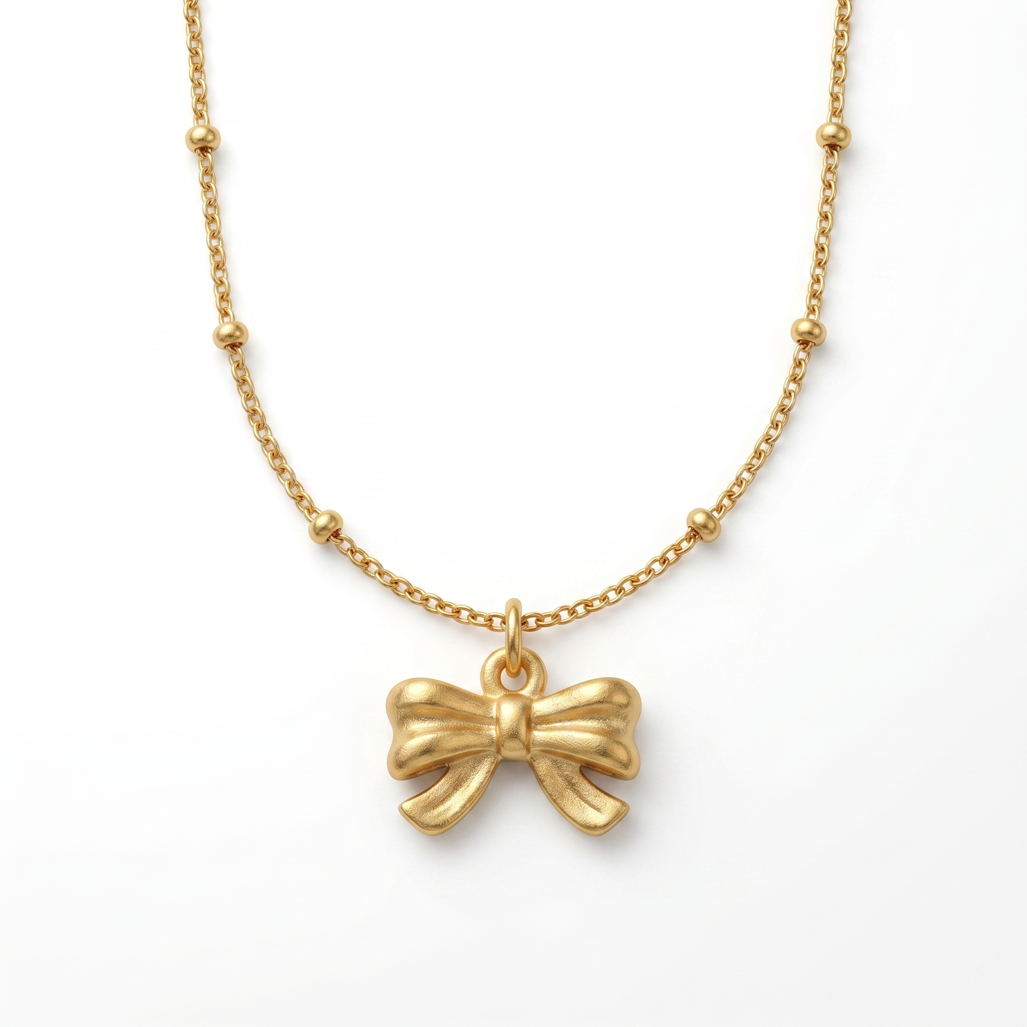 Darling Bow Necklace