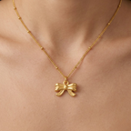 Darling Bow Necklace