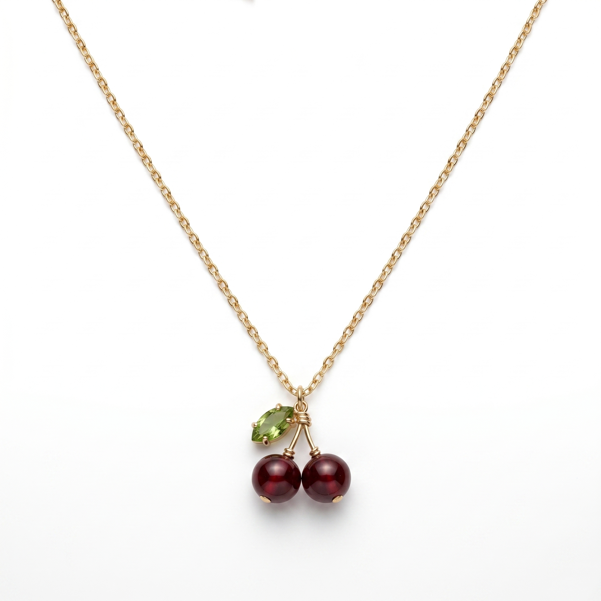 Blossum Cherry Necklace