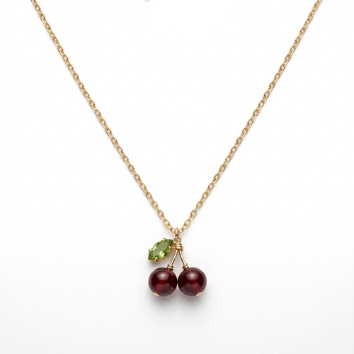 Blossum Cherry Necklace