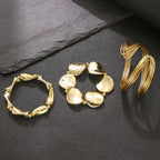 Geometric Wave Pattern Bracelet