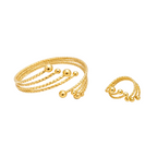 Aurum Flexuose Ring & Bracelet