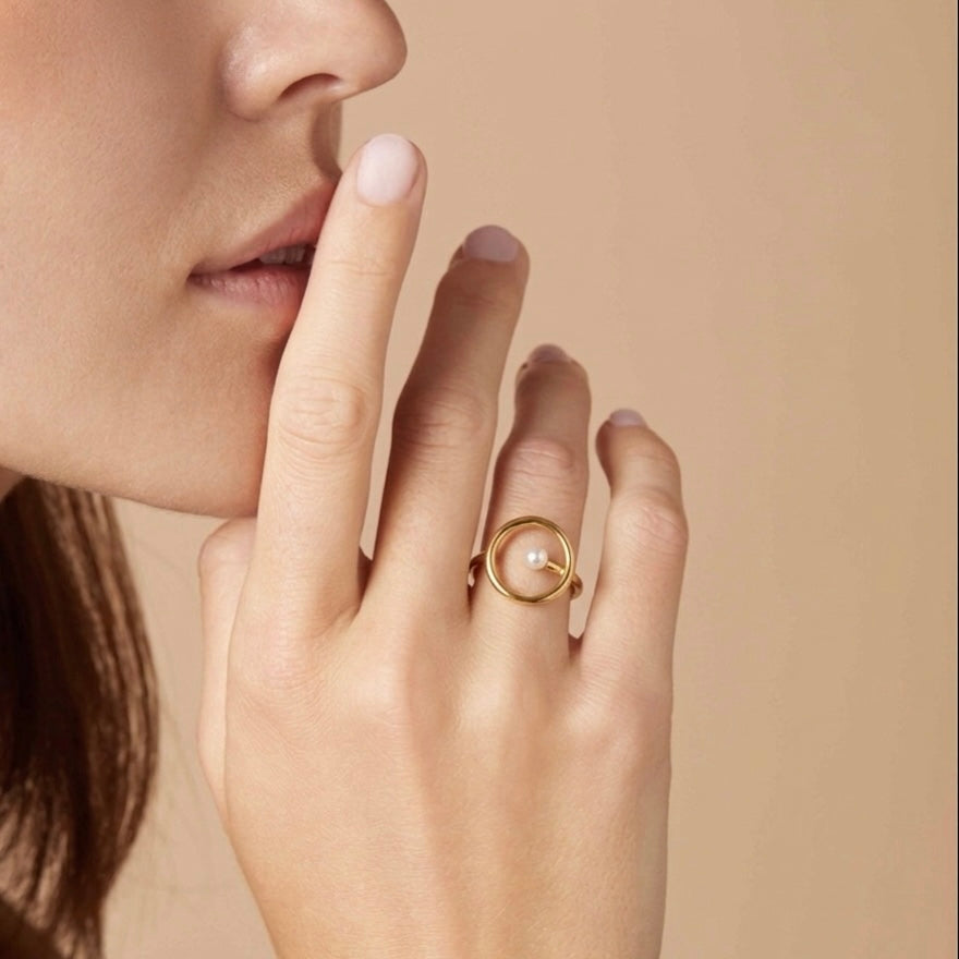 Orbis Pearl Ring