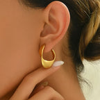 Sculpted Hoop Earrings