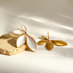 Half Flower Earring
