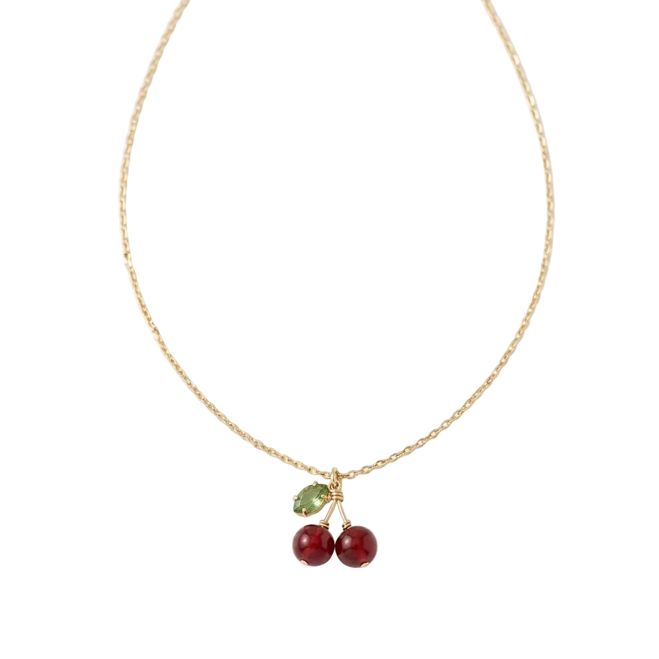Blossum Cherry Necklace
