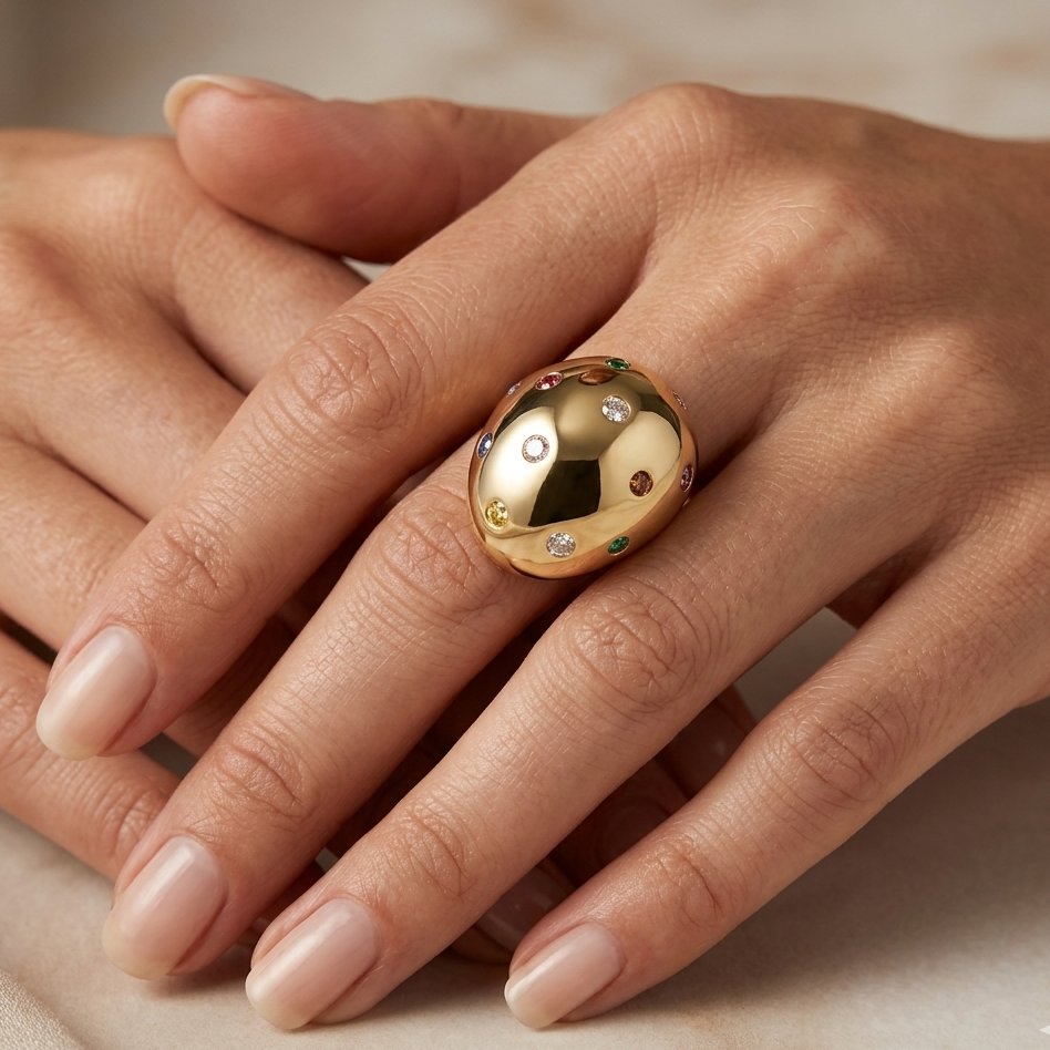 Confettl Orbit Ring